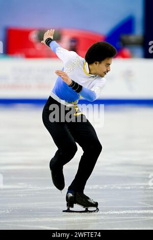 Darian KAPTICH (AUS), during Men Short Program, at the ISU Four