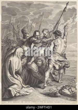 Crossing, Cornelis Galle (I), After Anthony Van Dyck, 1586 - 1650 print ...