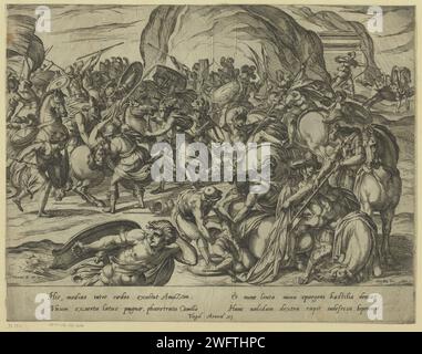 Camillus's death in the battle between Greeks and Romans, Antonio ...