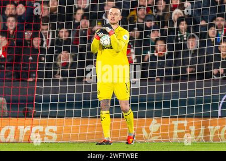 Rotterdam, Nederland. 24th Jan, 2024. ROTTERDAM, NEDERLAND - JANUARY 24: during the TOTO KNVB Cup match between Feyenoord and PSV at Stadion Feijenoord on January 24, 2024 in Rotterdam, Nederland. (Photo by Joris Verwijst/Orange Pictures) Credit: dpa/Alamy Live News Stock Photo