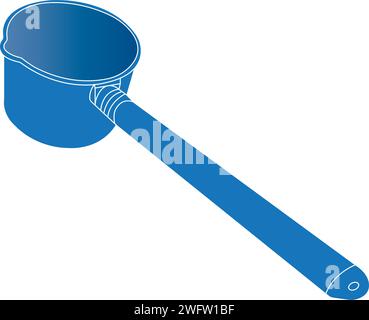 dipper icon vector illustration symbol design Stock Vector
