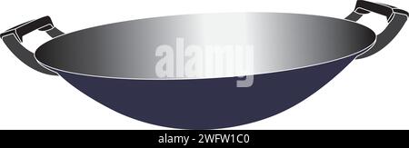 frying pan icon vector illustration symbol design Stock Vector