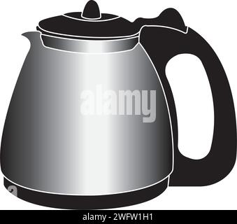 Teapot Icon Vector Simple design template Stock Vector