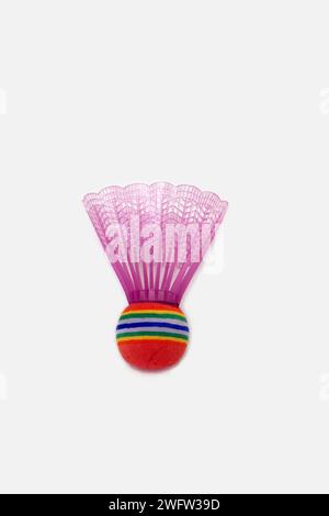 Colourful Shuttlecock for Badminton Stock Photo