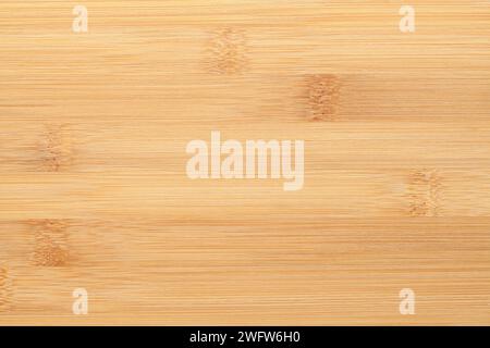 Flat Bamboo Board with Wood Grain Texture Background. Stock Photo