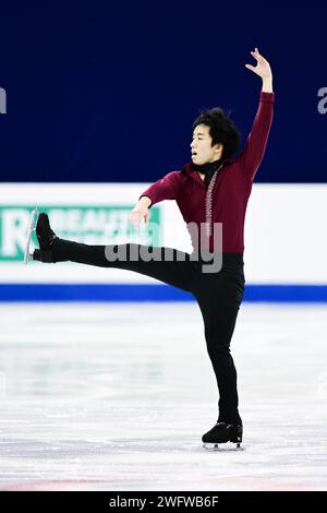 Tomoki HIWATASHI (USA), during Men Short Program, at the ISU Four