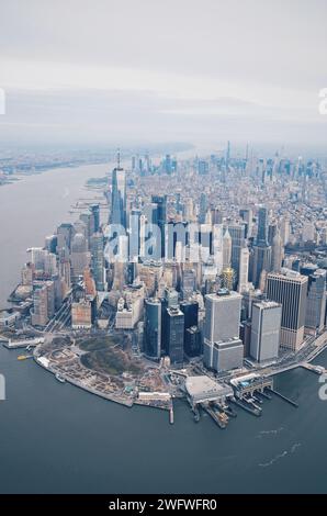 skyline of New York City, United States, on February 18, 2020 Stock Photo