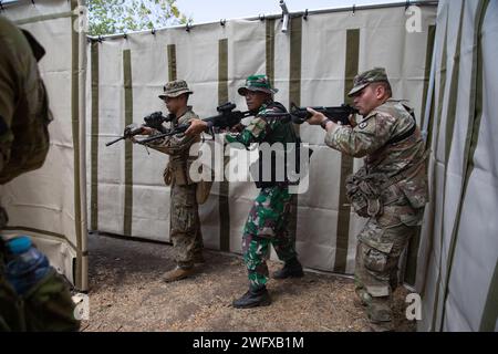 From left to right, Indonesian Marine Corps Brig. Gen. TNI (MAR) Y ...