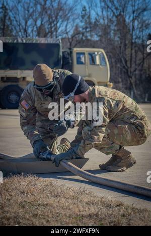 Soldiers from the 96th Aviation Support Battalion, 101st Airborne ...