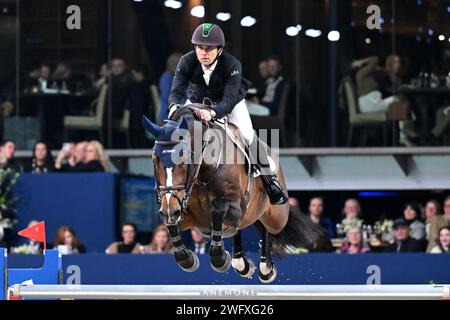 MODOLO ZANOTELLI, Marlon, (BRA), AD Clouwni during First round Individual  competition at Alltech World Equestrian Games at Stade Michel D' Ornano,  Caen - France - Equilife World