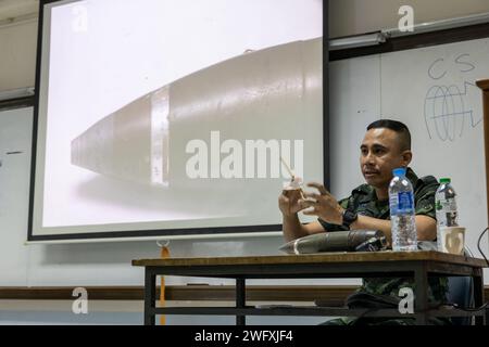 Royal Thai Army Master Sgt. Suparerk Panthong, an instructor with ...