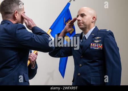 Lt. Col. Kenneth McCormick, the newly appointed commander of the 124th ...