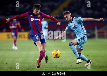 Barcelona, Spain. 31st Jan, 2024. BARCELONA, SPAIN - JANUARY 31: .Pedri of FC Barcelona during the La Liga EA Sports match between FC Barcelona and CA Osasuna at the Estadi Olimpic Lluis Companys on January 31, 2024 in Barcelona, Spain. (Credit Image: © Gerard Franco/DAX via ZUMA Press Wire) EDITORIAL USAGE ONLY! Not for Commercial USAGE! Stock Photo