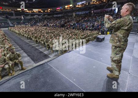 U. S. Army Brig. Gen. Robert Hughes, the Assistant Adjutant