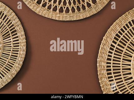 An original background image for design or product presentation. Minimal background and texture concept. Trendy wallpaper idea. Unique flat lay. Stock Photo