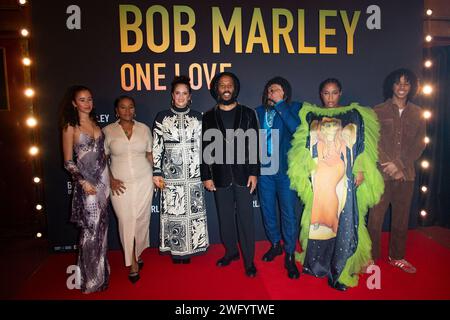 Orly Marley and Ziggy Marley attending the Bob Marley One Love Premiere