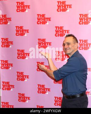 New York City, USA. 01st Feb, 2024. Hank Azaria attending 'The White Chip' Opening Night held at the MCC Theater on February 1, 2024 in New York City, NY © Steven Bergman/AFF-USA.COM Credit: AFF/Alamy Live News Stock Photo