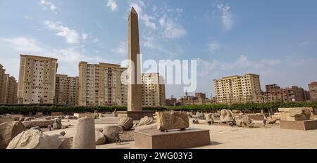 The Heliopolis Open-air Museum, North Eastern Cairo, Egypt Stock Photo