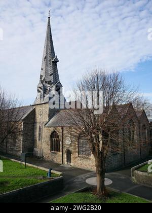 Barnstaple Parish Church of St. Peter and St. Mary Magdalene. Barnstaple, North Devon, UK Stock Photo