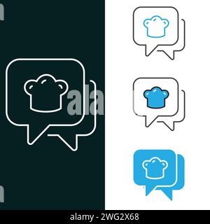 "Cookbook Vector Illustration Icon Design" Stock Vector