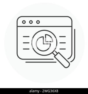 Research Vector Illustration Icon Design Stock Vector
