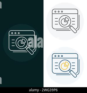 Research Vector Illustration Icon Design Stock Vector
