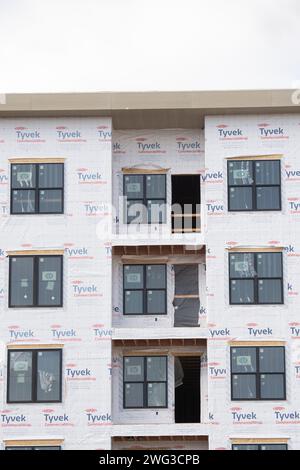 Curated visual reference: Visual Reference: Energy Efficient Apartment Building Under Construction Downtown Colorado Springs Colorado