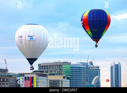 The 3rd Putrajaya International Hot Air Balloon Festival in Putrajaya, Malaysia. Stock Photo