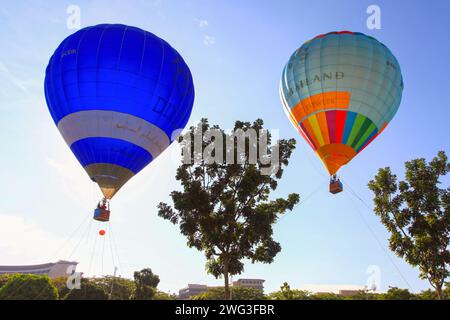 The 3rd Putrajaya International Hot Air Balloon Festival in Putrajaya, Malaysia. Stock Photo