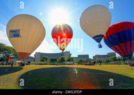 The 3rd Putrajaya International Hot Air Balloon Festival in Putrajaya, Malaysia. Stock Photo