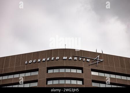 Arlington, United States. 02nd Feb, 2024. The headquarters for Lockheed Martin is seen on February 2, 2024, in Arlington, Virginia. Lockheed Martin is one of the largest defense contractors in the United States and is producing the next-gen F-35 aircraft for the US and their NATO allies. (Photo by Samuel Corum/Sipa USA) Credit: Sipa USA/Alamy Live News Stock Photo