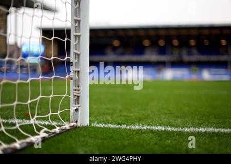 Liverpool, UK. 3rd Feb, 2024. General view of Goodison Park ahead of the Premier League match at Goodison Park, Liverpool. Picture credit should read: Gary Oakley/Sportimage Credit: Sportimage Ltd/Alamy Live News Stock Photo