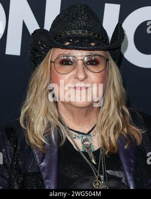 LOS ANGELES, CALIFORNIA, USA - FEBRUARY 02: Melissa Etheridge arrives at the 2024 MusiCares Person of the Year Honoring Jon Bon Jovi held at the Los Angeles Convention Center on February 2, 2024 in Los Angeles, California, United States. (Photo by Xavier Collin/Image Press Agency) Stock Photo