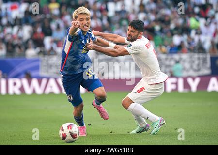 AL RAYYAN, Qatar. 3 February, 2024. ISLAMIC REPUBLIC OF IRAN VS JAPAN：Quarter Final - AFC Asian Cup Qatar 2023 at EDUCATION CITY STADIUM. Credit: Meng Gao/Alamy Live News Stock Photo