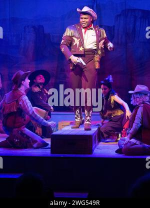 Tarinn Callender (Bronco Billy) in BRONCO BILLY - THE MUSICAL at the ...