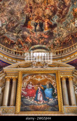 Altar, Cathedral of our Lady of the Immaculate Conception (1649), Historic Center, UNESCO World Heritage Site,  Puebla, Puebla State, Mexico Stock Photo