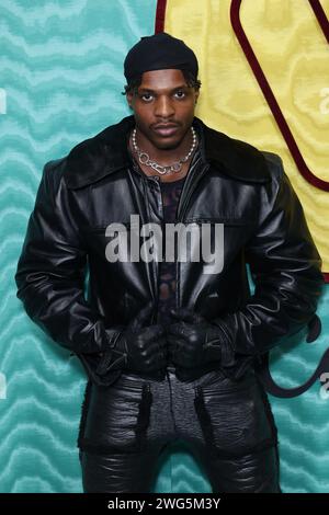 Los Angeles, USA. 01st Feb, 2024. Jeleel attends the 2024 Warner Music Group Pre-GRAMMY Party at Citizen News Hollywood on February 01, 2024 in Los Angeles, California. Photo: CraSH/imageSPACE/Sipa USA Credit: Sipa USA/Alamy Live News Stock Photo