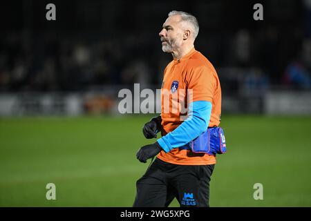 Wakefield, England - 26th January 2024 -Matt Crowther. Rugby League Matty Ashust Testimonial, Wakefield Trinity vs Wigan Warriors at DIY Kitchens Stadium, Wakefield, UK  Dean Williams Stock Photo