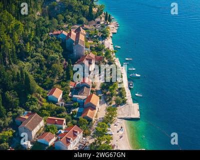 Vrnik, Lumbarda, Island Korčula Stock Photo