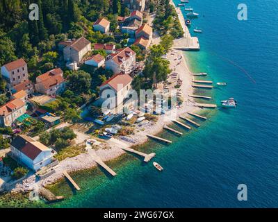 Vrnik, Lumbarda, Island Korčula Stock Photo