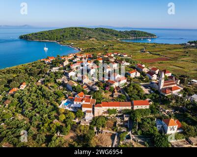 Lumbarda, Island Korčula Stock Photo