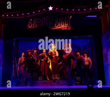 centre: Tarinn Callender (Bronco Billy) in BRONCO BILLY - THE MUSICAL ...