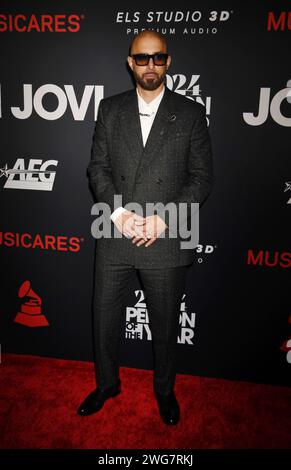 LOS ANGELES, CALIFORNIA - FEBRUARY 02: Ghazi attends the 2024 MusiCares Person of the Year Honoring Jon Bon Jovi during the 66th GRAMMY Awards at the Stock Photo