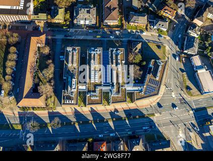 Luftbild, Hochschule Ruhr West Campus Bottrop, Nord-Ost, Bottrop, Ruhrgebiet, Nordrhein-Westfalen, Deutschland ACHTUNGxMINDESTHONORARx60xEURO *** Aerial view, Hochschule Ruhr West Campus Bottrop, North East, Bottrop, Ruhr area, North Rhine-Westphalia, Germany ATTENTIONxMINDESTHONORARx60xEURO Stock Photo