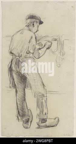 Factory boy at work, Anthon Gerhard Alexander van Rappard, 1868 - 1892 ...