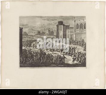 Illustration of David Dancing before the Ark - King David Danced before ...