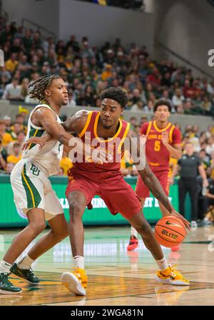 Iowa State forward Hason Ward dunks the ball during the first half of ...