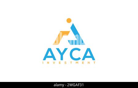 A Letter Logo Design. Unique and Modern A Logo Design. Stock Vector