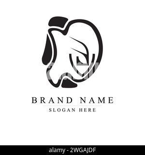 initials letter DB logo design vector illustration template, Initial letter DB logo Stock Vector