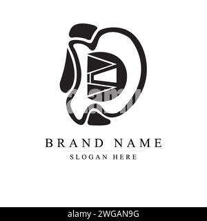 Letter DD logotype monoline Technology, digital, chip, connection concept, DD Modern Logo Technology for Business, DD Logotypes of Digital Stock Vector